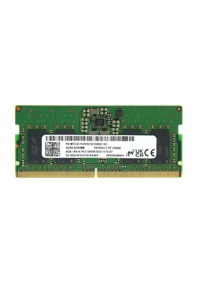 Mıcron Mtc4c10163sc56bd1 8gb Ddr5 5600mhz Notebook Bellek Bulk