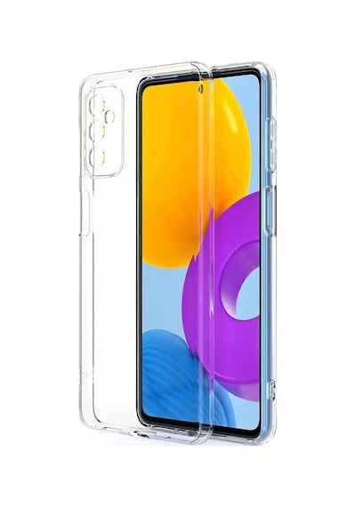 Goocamp Galaxy Uyumlu M52 Kılıf Kamera Korumalı Süper Silikon Kapak - Renksiz Renksiz