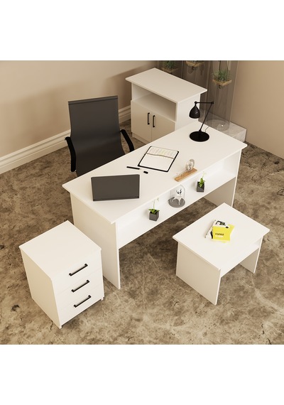 KALENDER DEKOR MERKÜR-1-2-3-4 OFİS BÜRO MASASI TAKIMI MRK01