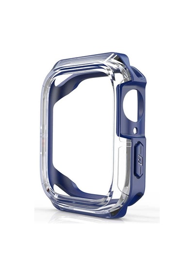 Apple Uyumlu Watch 42mm Zore Watch Gard 08 Sert Pc + Silikon Koruyucu