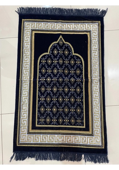 5 Adet Kadife Şipinger Seccade Hac Ve Umre Hediyesi Karışık Renk Ve Desen Çok Renkli
