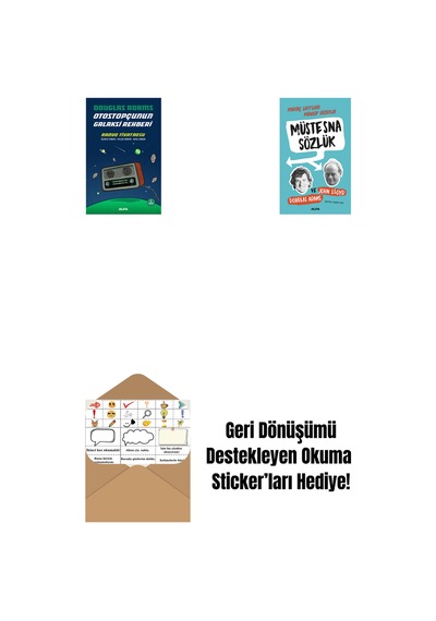 Otostopçunun Galaksi Rehberi - Radyo Tiyatrosu + Müstesna Sözlük + Okuma Sticker'ları