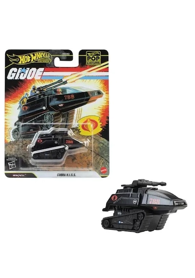 Hot Wheels Premium Pop Culture Cobra H.i.s.s. Gijoe Siyah