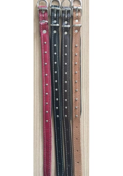 Atlantik Köpek Boyun Tasması Kahverengi 2 x 45 CM Kahverengi
