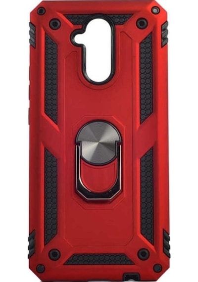Huawei Mate 20 Lite Kılıf Zore Vega Kapak Kırmızı