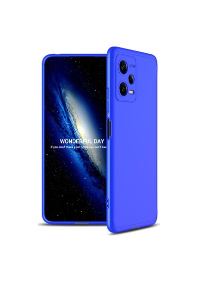 Xiaomi Redmi Note 12 5g Kılıf Zore Ays Kapak Mavi