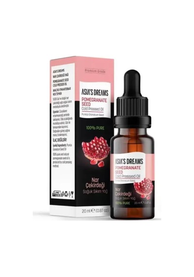 Asia's Dreams Nar Çekirdeği Soğuk Sıkım Yağ 20ml 20 ML