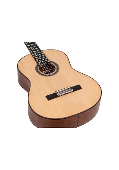 Valencia Vc704 4/4 Masif Kapak Klasik Gitar - Naturel Mat İleri Seviye Masif Ladin Solid Spruce Kapak, Maun Arka Ve Yanlar, Mat Cila İle Artırılmış Doğal Rezonans