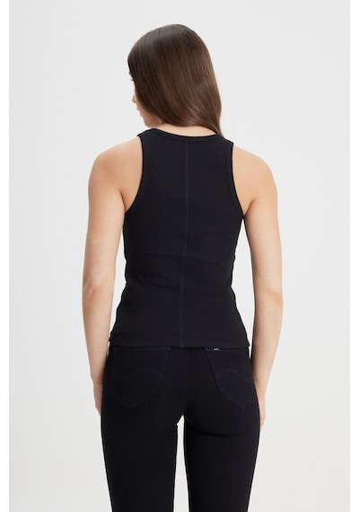 Lee Slim Fit Dar Kesim Siyah Tişört L241615001
