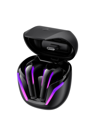 Tw970 Tws Rgb Gaming Bluetooth Kulaklık - 2.4ghz Ve Bluetooth Modu Siyah