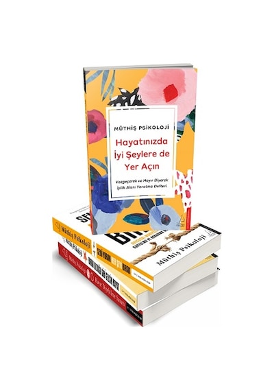 Müthiş Psikoloji 3 Kitap Set Defter Hediyeli - Destek Yayınları