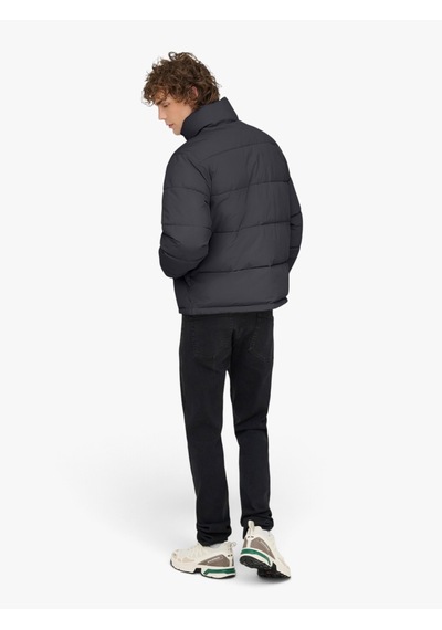 Only & Sons Onspack Lıfe Puffer Jacket Otw Vd Erkek Siyah Mont - 22034718