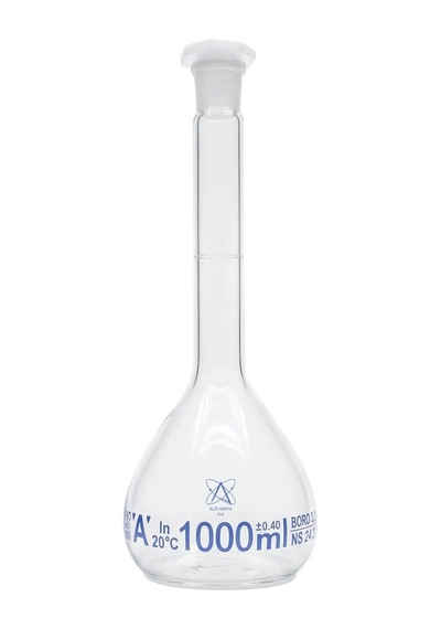 Cam Balon Joje , Plastik Kapaklı - 1000 Ml
