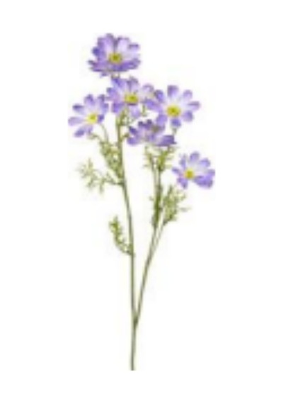 Yapay Çiçek Papatya Mavi 70 Cm. Çok Renkli