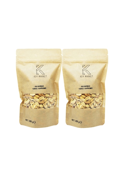 Key Market Doğal Çifte Kavrulmuş Yer Fıstığı 500 G