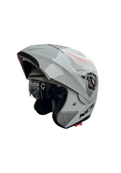 Motor Kask Çene Açılır Gözlüklü Ncr - 158 - Cool Gri - M