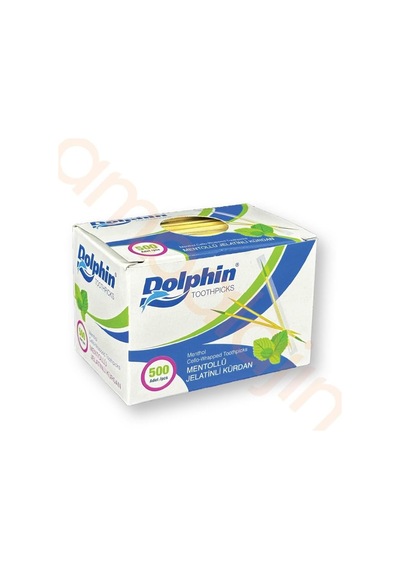 1 Paketdolphin Mentollü Jelatinli Kürdan 500'lü Paket Diğer