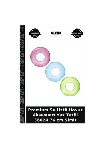Premium Su Üstü Havuz Aksesuarı Yaz Tatili 36024 76 Cm Simit Belirtilmemiş