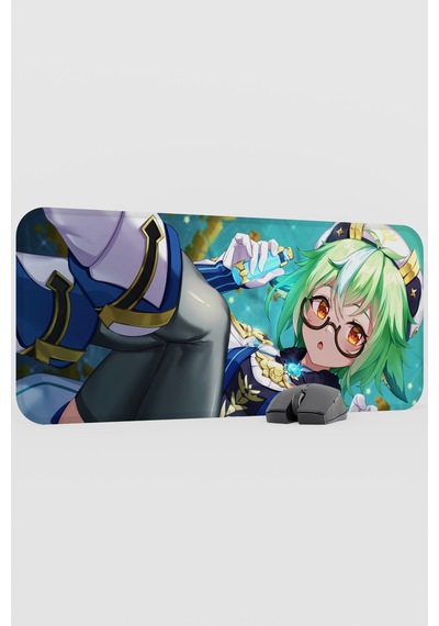 Sucrose Genshin Impact Anime Oyuncu V2 - 70x30 Xl Gaming Mouse Pad Fare Altlığı