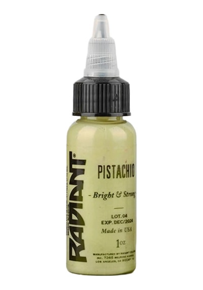 Pistachio Radiant Dövme Boyası 30ml Fıstık Yeşili Profesyonel Tattoo Ink