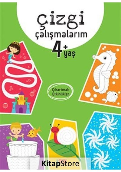 Çizgi Çalışmalarım 4+ Yaş / Kolektif