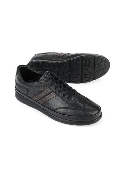 Ziya, Erkek Hakiki Deri Sneaker 1631002z650 Siyah 1611002z650 000