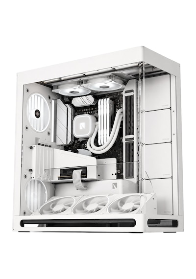 Havn Hs 420 Vgpu Edition White Temperli Cam Usb 3.2 Mid Tower Atx Gaming Kasa