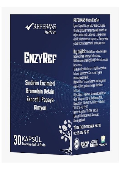 Referans Enzyref 30 Kapsül