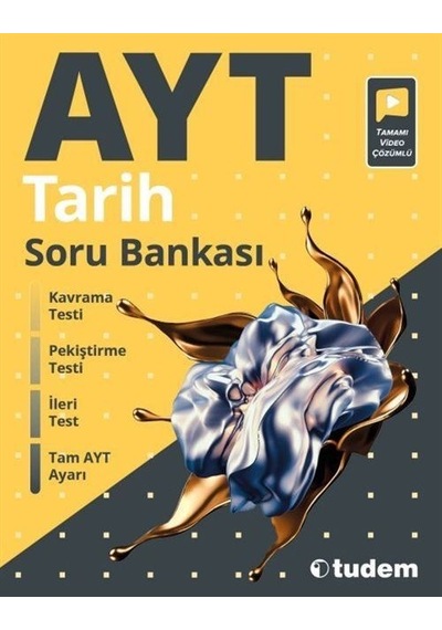 AYT Tarih Soru Bankası -  Tudem Yayınları