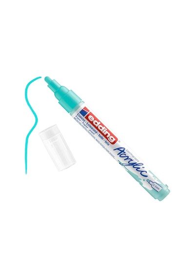 Edding 5100 Akrilik Marker Kalem 2-3 Mm 934 Parlak Turkuaz