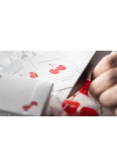 Bicycle Cherry Casino Mccarran Silver Premium Oyun Kağıdı Koleksiyonluk İskambil Kartları Destesi