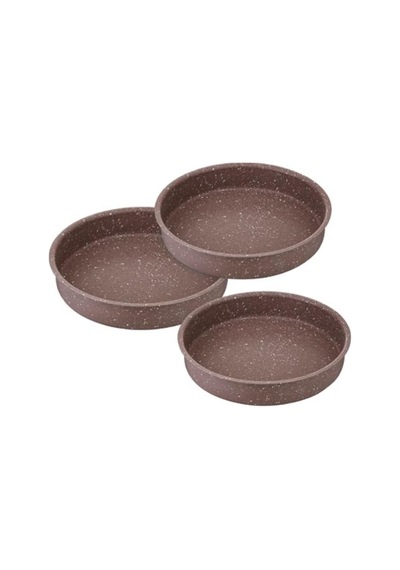 Sf8500gr Granit 3lü Yuvarlak Fırın Tepsi 28-32-36 Cm Diğer