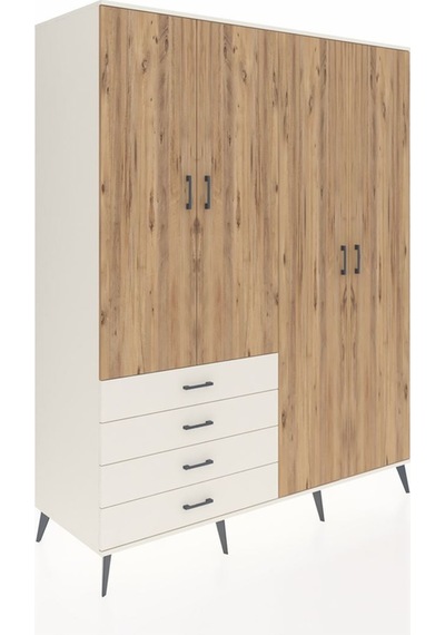 Kronos Gardrop 6 Raflı 4 Çekmeceli Tek Askılı 176x59x221 Aytaşı-çam/aytaşı Çam/aytaşı Kronos Gardrop 6 Raflı 4 Çekmeceli Tek Askılı 176x59x221 Aytaşı-çam/aytaşı Çam/aytaşı