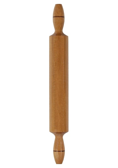 Orret Home 45 Cm Ahşap Merdane,hamur Açma Merdanesi,pizza Ve Börek Hamuru Açmak İçin Ahşap Merdane