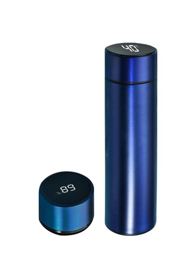 Dijital Sıcaklık Göstergeli Renkli Çelik Termos - 500 Ml