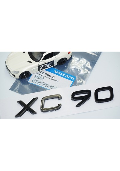 Dk Tuning Xc90 Siyah Abs 3m 3d Bagaj Yazı Logo Volvo İle Uyumlu