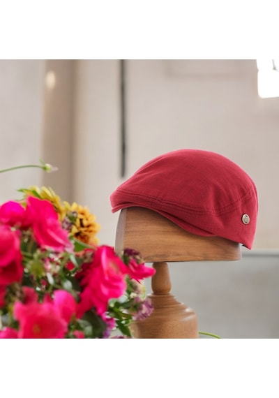 Shopiolog Yazlık Spor İtalyan Fılet Model Erkek London Kasket Bordo