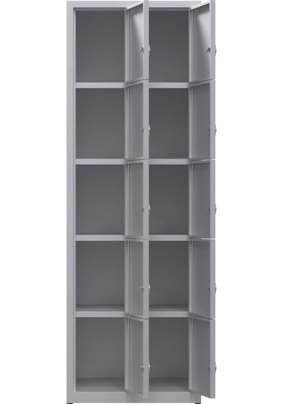 Çelik Dosya Dolabı Metal Dolap Ofis Dolapları Arşiv , Garaj , Bahçe , Kiler , Balkon 80x38x120 Gri / Gri