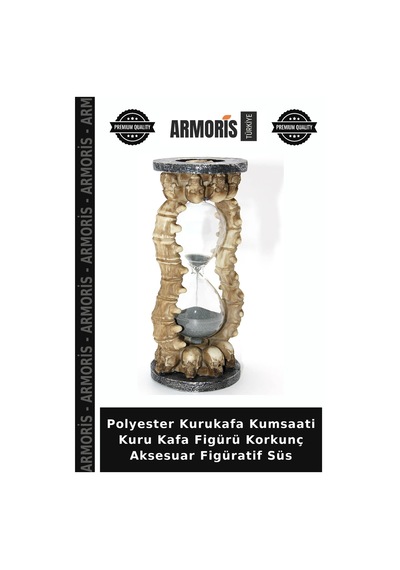 Polyester Kurukafa Kumsaati Kuru Kafa Figürü Korkunç Aksesuar Figüratif Süs