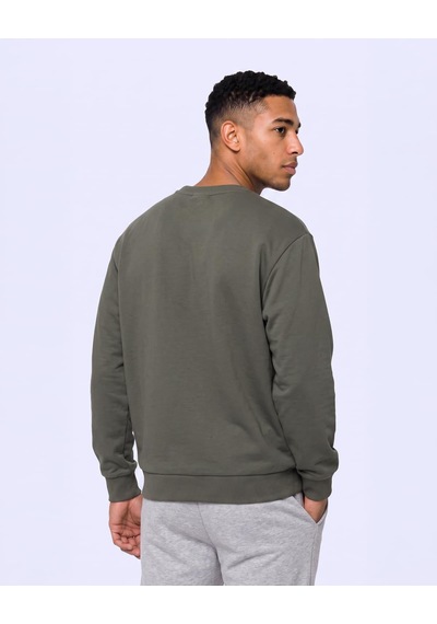 Kappa Logo İrbidden Tur Erkek Yeşil Regular Sweatshirt
