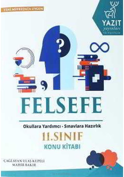 Yazıt Yayınları 1 Felsefe Konu  Kitabı
