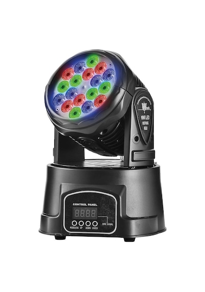 SSP Deron 18 Mini LED Moving Head Wash (Boyama) Robot Işık