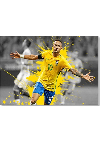 Cakasepetim Neymar 2018 Dünya Kupası Ahşap Mdf Tablo