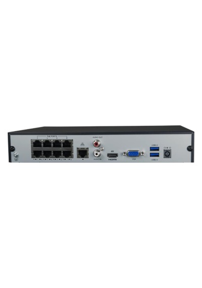 Neutron Nvr301-08X-P8 8 Kanal 4K H265+ 8 Poeli Nvr Kayıt Cihazı