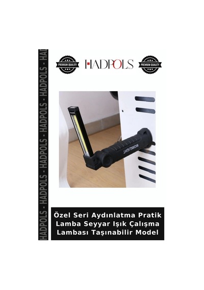 Özel Seri Aydınlatma Pratik Lamba Seyyar Işık Çalışma Lambası Taşınabilir Model Çok Renkli