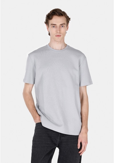 Colin's Colins Comfort Fit Yuvarlak Yaka Düz Erkek Mavi Kısa Kol Tişört Cl1072066 Cl1072066 Q1.v1 Ble Mavi