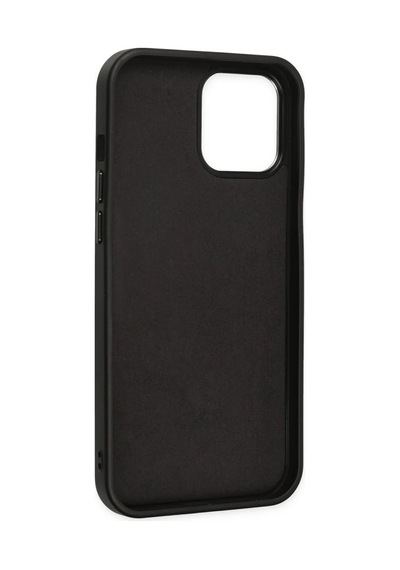 Apple Uyumlu iPhone 12 Pro Max Kılıf Asya Deri Silikon - Siyah 0.2M-Çok Renkli