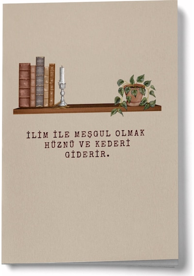 İlimle Meşguliyet Mini Defter Çok Renkli