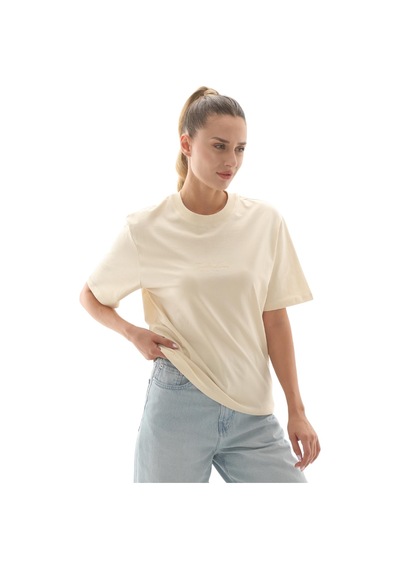 Timberland Lush Comfort Short-sleeve Tee Kadın T-shirt Sütlü Kahve B0a424befl1-r Sütlü Kahve
