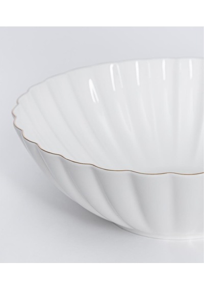 Maxx Doria Parthenon Gold 12 Kişilik 58 Parça Yemek Takımı Pa2068 Beyaz - Gold